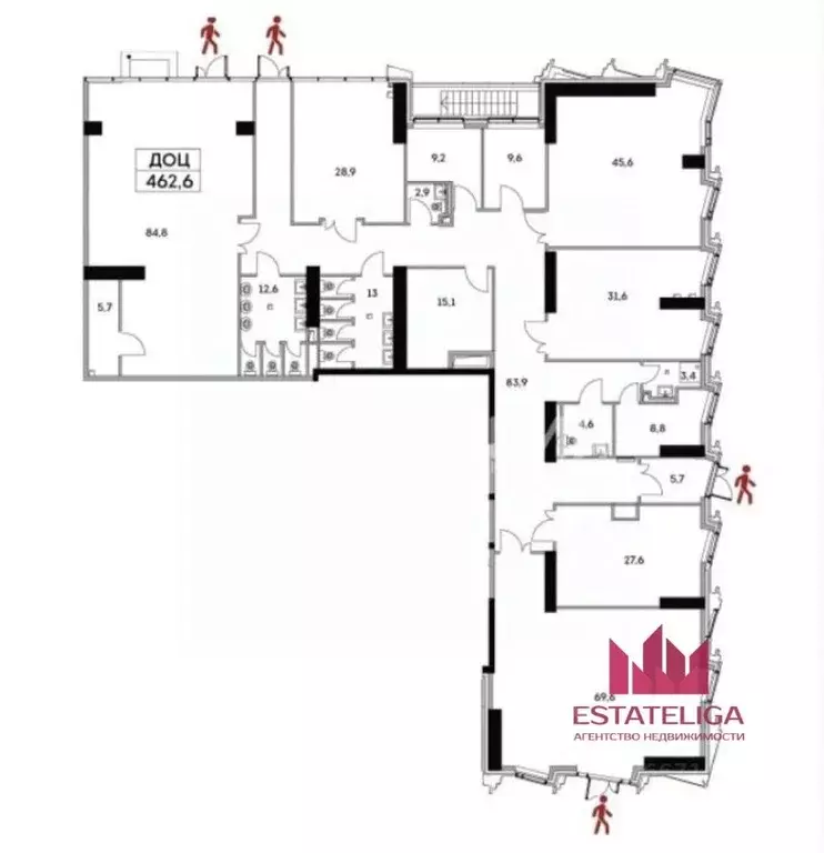 Помещение свободного назначения в Москва Севастопольский просп., 22А ... - Фото 2