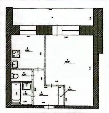 1-к кв. Ульяновская область, Ульяновск Октябрьская ул., 55А (31.2 м) - Фото 1