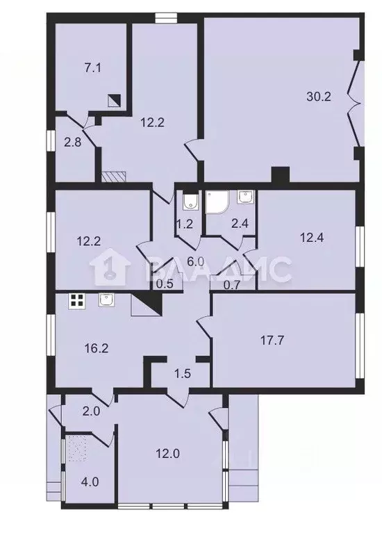 Дом в Тульская область, Заокский район, Демидовское с/пос, с. Шульгино ... - Фото 2