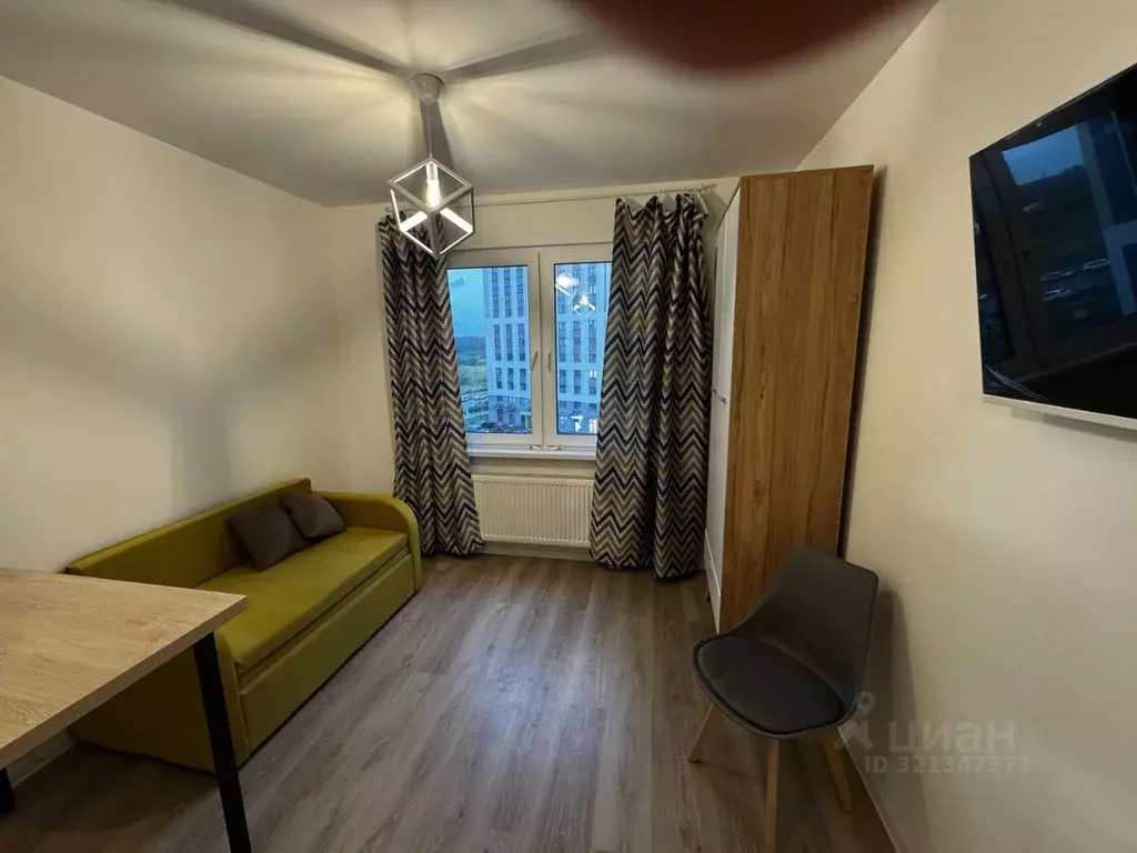 Студия Санкт-Петербург ул. Пахомовская, 18к2 (20.0 м) - Фото 1