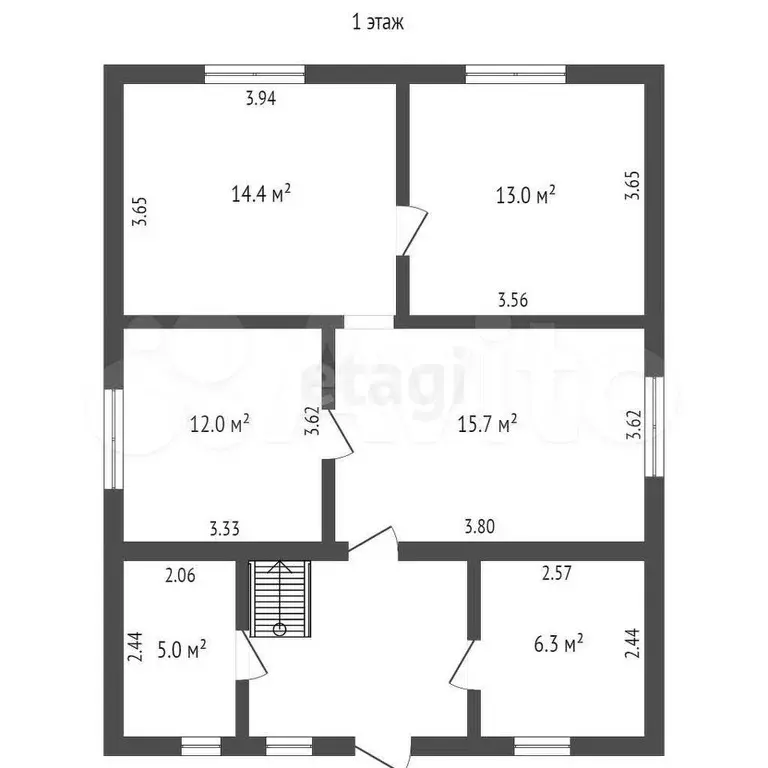 Дача 116,8 м на участке 6,8 сот. - Фото 1