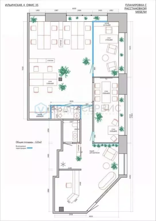Офис в Омская область, Омск Ильинская ул., 4 (122 м) - Фото 2