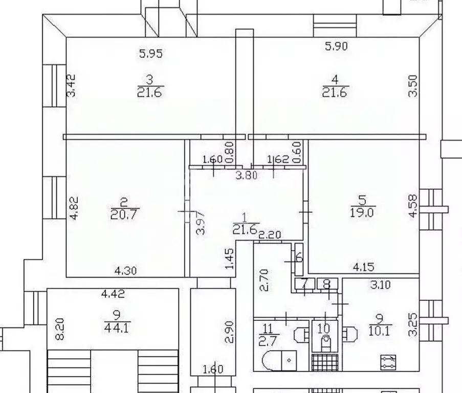 Комната Санкт-Петербург Автовская ул., 2 (19.0 м) - Фото 2