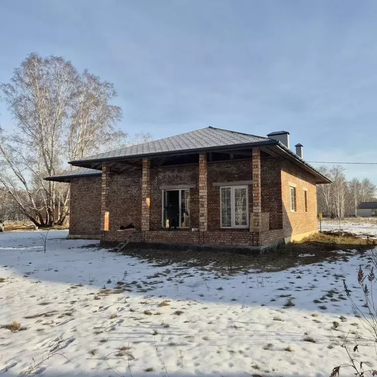 Дом в Омская область, Омский район, с. Усть-Заостровка  (132 м) - Фото 1
