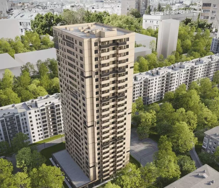 3-к кв. Ростовская область, Ростов-на-Дону просп. Стачки, 215Б (89.67 ... - Фото 1