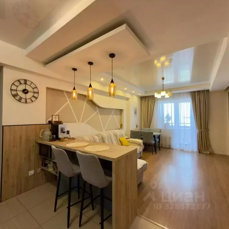 4-к кв. Иркутская область, Иркутск ул. Дыбовского, 8/7 (90.0 м) - Фото 2