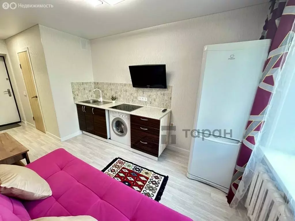 Квартира-студия: Челябинск, улица Энтузиастов, 16А (14 м) - Фото 0