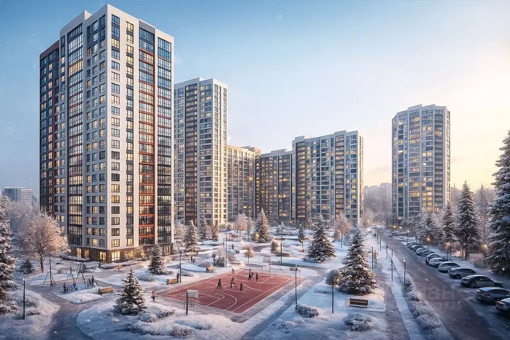 3-к кв. Башкортостан, Уфа Затон-Восточный жилрайон, Паруса жилой ... - Фото 2