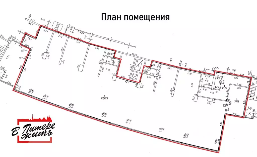 Помещение свободного назначения в Санкт-Петербург ул. Матроса ... - Фото 1