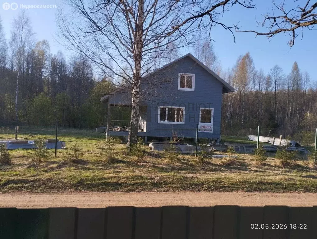 Дом в Новгородская область, Крестецкий муниципальный округ, деревня ... - Фото 1