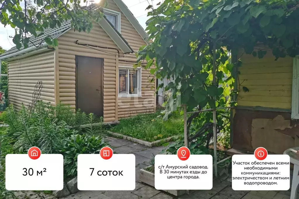 Дом в Хабаровский край, Хабаровск Амурский садовод садовое ... - Фото 2