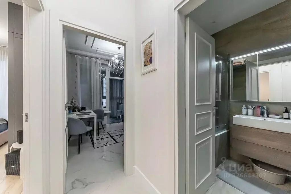 1-к кв. Москва Лазоревый проезд, 1Ак1 (40.3 м) - Фото 2