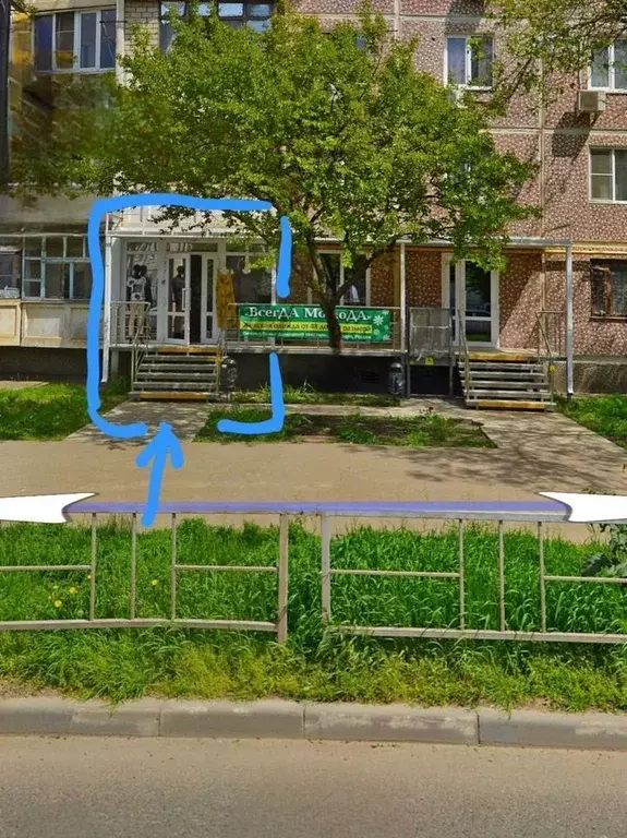 Торговая площадь в Краснодарский край, Краснодар 1 Мая ул., 234 (24 м) - Фото 2