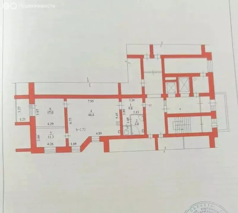 2-комнатная квартира: Благовещенск, улица Ленина, 213 (94.4 м) - Фото 1