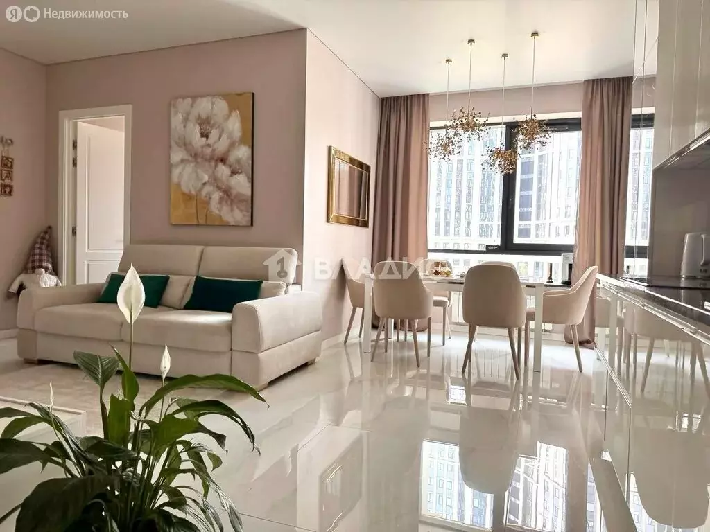 3-комнатная квартира: Москва, улица Лобачевского, 120к1 (71.3 м) - Фото 1