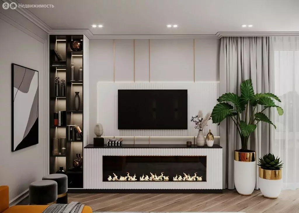 Дом в Октябрьский, улица Гатиятуллина (120 м) - Фото 1