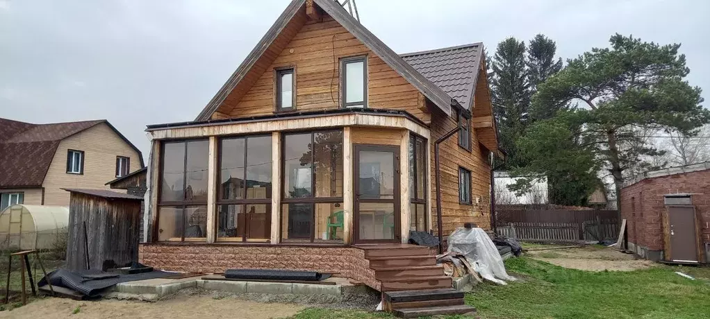 Дом в Новосибирская область, Новосибирский район, Кудряшовский ... - Фото 0