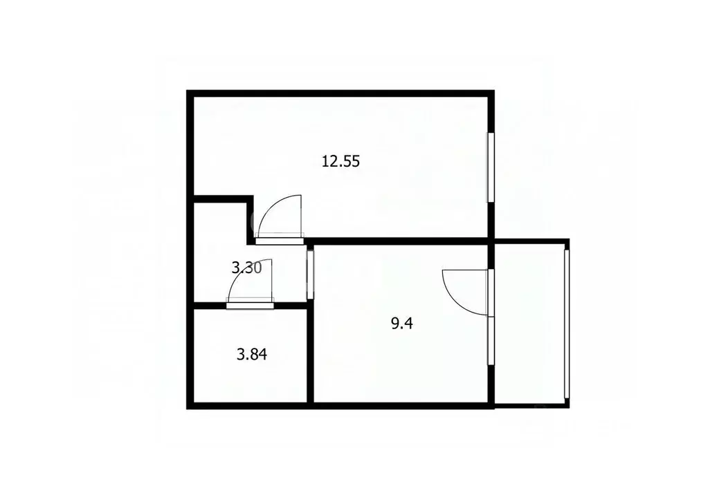 1-к кв. кировская область, киров ул. старославянская, 10 (32.25 м) - Фото 1