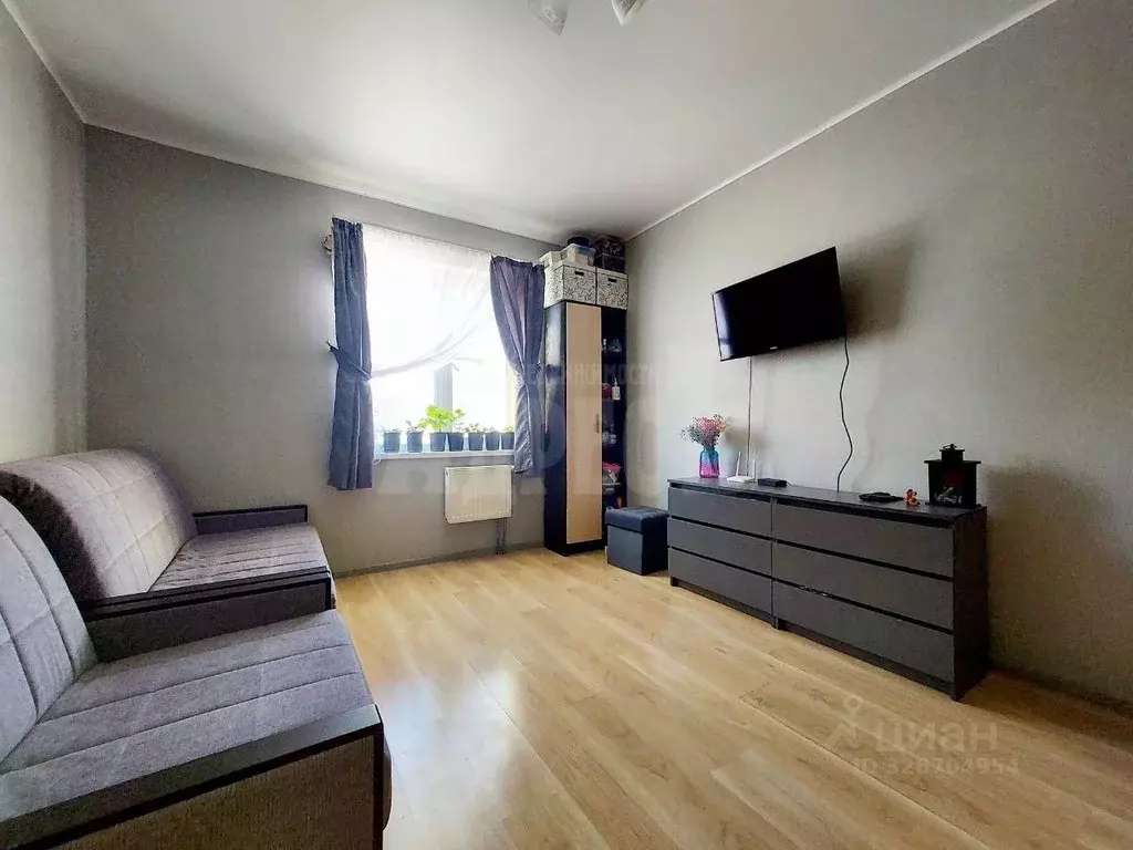 1-к кв. Калужская область, Боровский муниципальный округ, д. Кривское ... - Фото 1