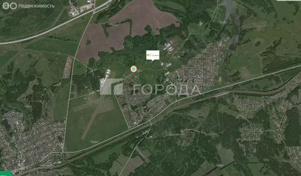 Участок в Мошковский район, посёлок Октябрьский (13.5 м) - Фото 1