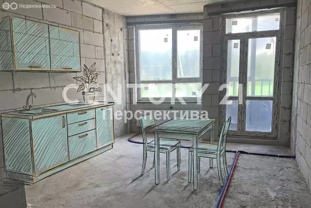 3-комнатная квартира: посёлок городского типа Красково, улица Лорха, ... - Фото 1