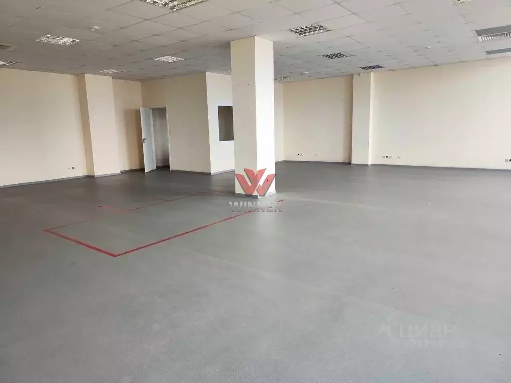 Офис в Нижегородская область, Нижний Новгород ул. Родионова, 23 (1067 ... - Фото 1