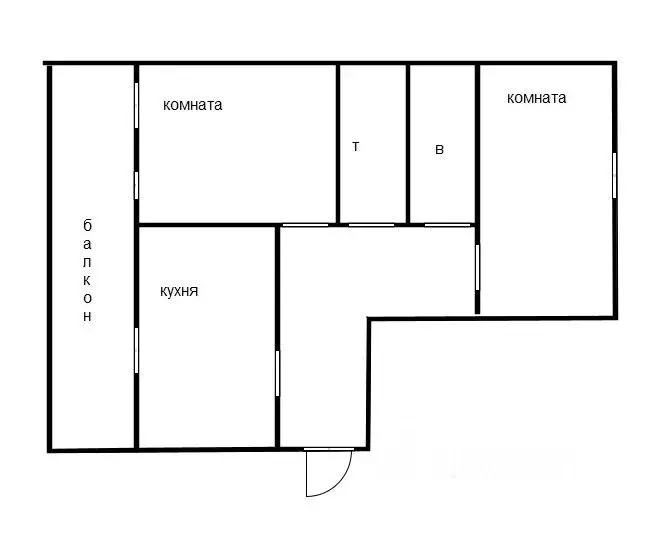 2-к кв. Приморский край, Михайловский муниципальный округ, ... - Фото 2