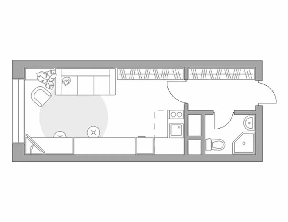 Квартира-студия: Балашиха, улица Яганова, 7 (26.53 м) - Фото 0