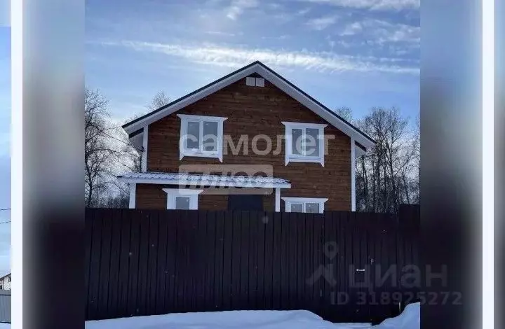 Коттедж в Калужская область, Боровский район, Совьяки с/пос, Рязанцево ... - Фото 1