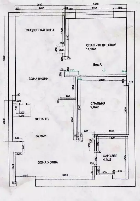 2-к. квартира, 56 м, 20/22 эт. - Фото 0