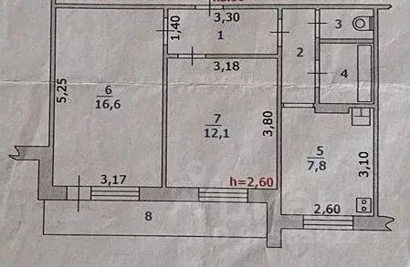 2-к кв. Курская область, Щигры ул. Плеханова, 17 (48.0 м) - Фото 1