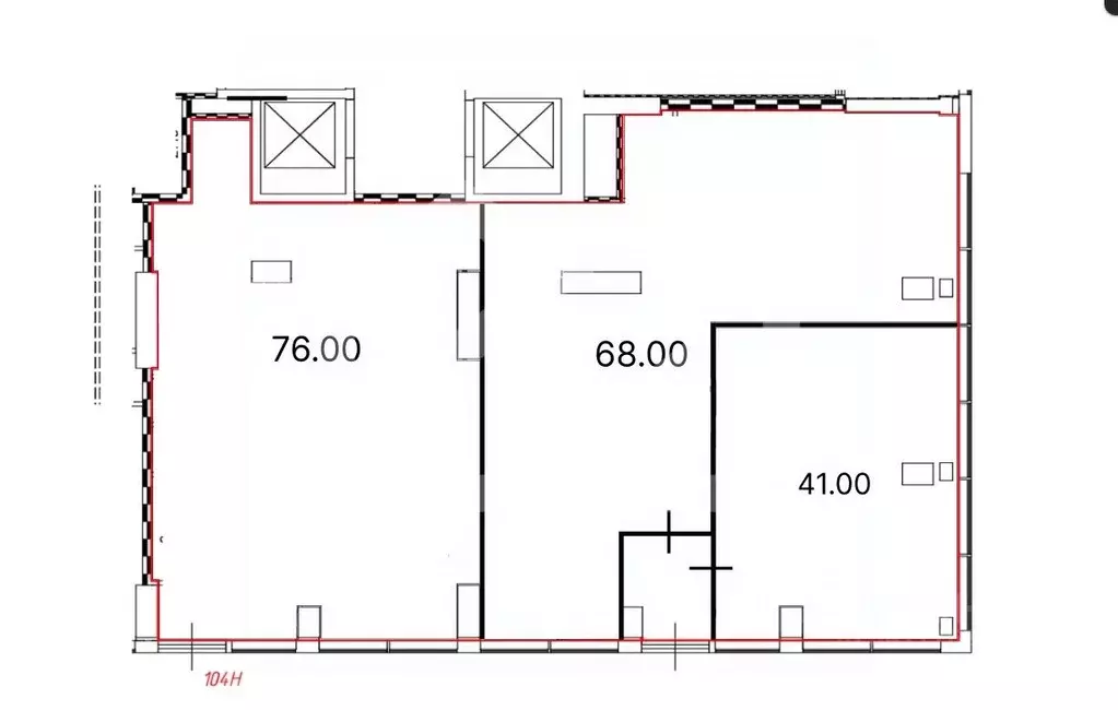 Помещение свободного назначения в Москва Летниковская ул., 11к1 (41 м) - Фото 2