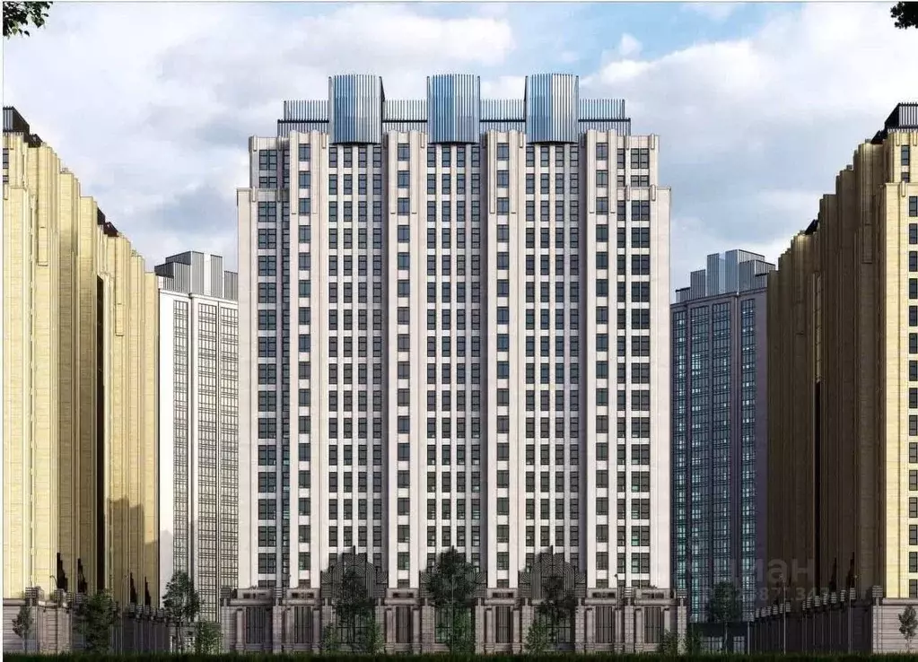 2-к кв. Чеченская республика, Грозный просп. В.В. Путина, 1В (72.4 м) - Фото 1