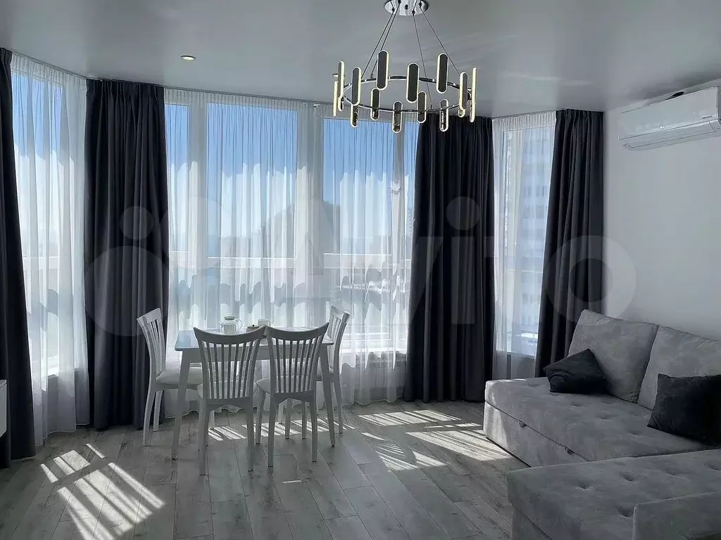 Квартира-студия, 45 м, 11/18 эт. - Фото 1