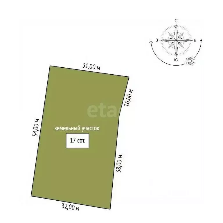 Участок в Амурская область, Благовещенск Октябрьская ул., 223 (17.0 ... - Фото 2