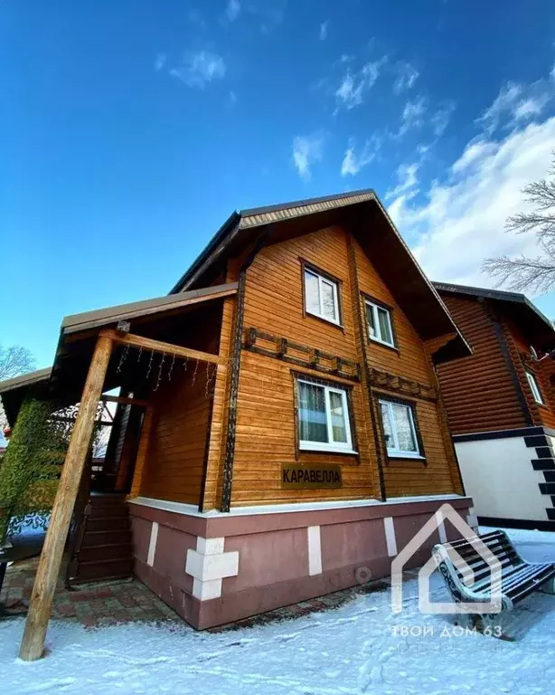 Дом в Самарская область, Красноярский район, Волжский рп ул. ... - Фото 1