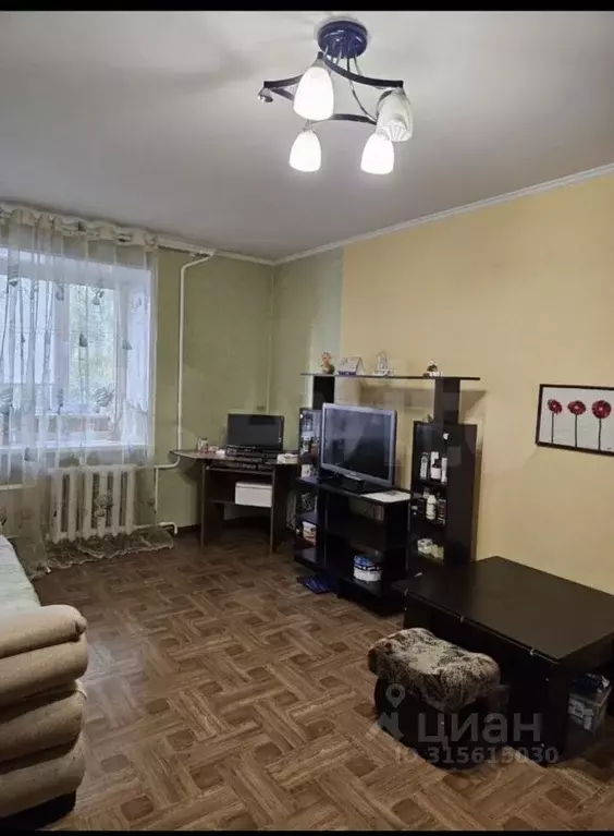 1-к кв. Ульяновская область, Ульяновск Кузоватовская ул., 40А (34.0 м) - Фото 0