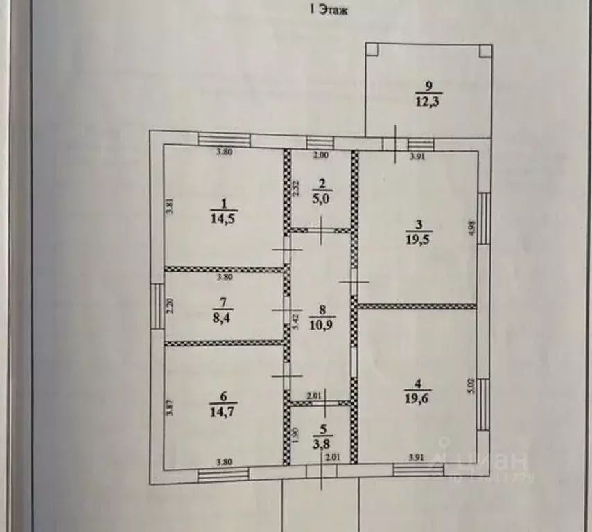 Дом в Белгородская область, Белгородский район, Разумное рп, ... - Фото 1