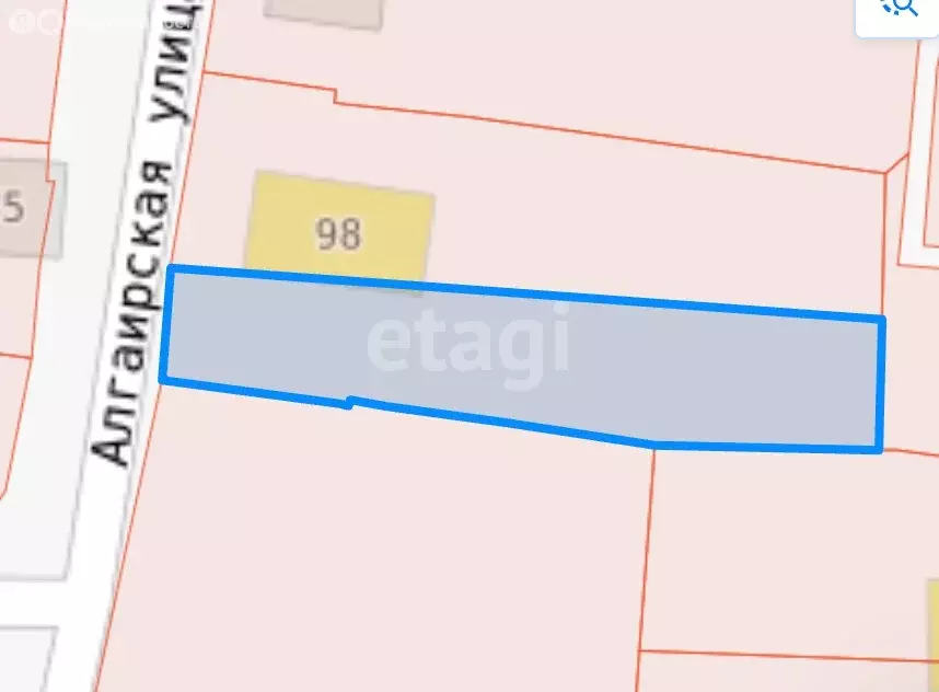Участок в Майма, Алгаирская улица (7.8 м) - Фото 0