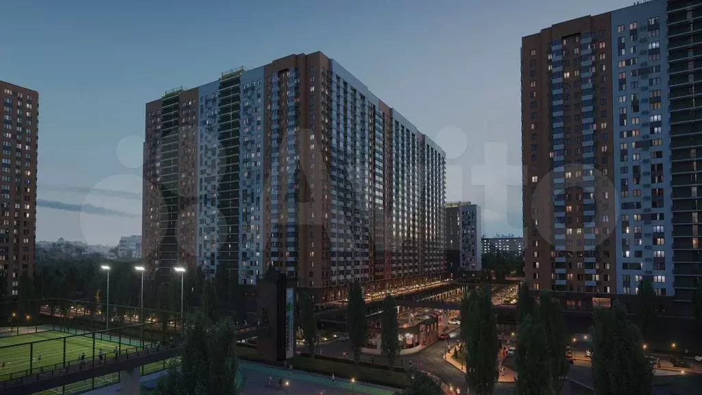 2-к. квартира, 44,5 м, 8/25 эт. - Фото 0