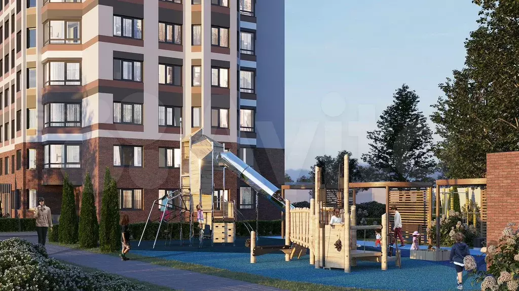 1-к. квартира, 39 м, 4/15 эт. - Фото 0