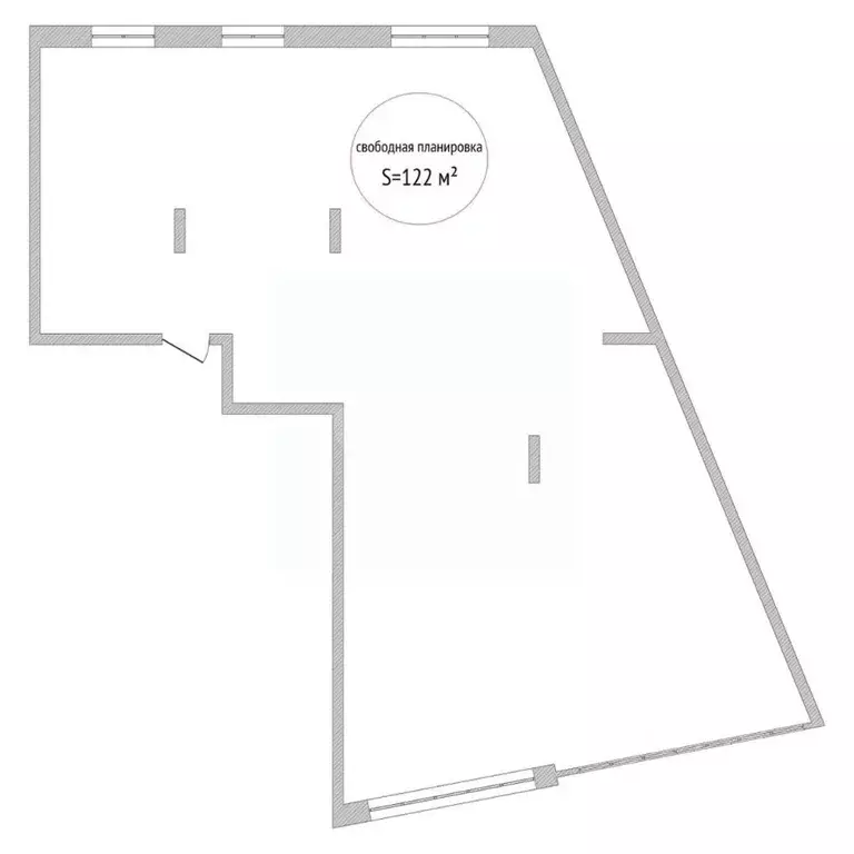 3-к кв. Нижегородская область, Нижний Новгород ул. Маршала Баграмяна, ... - Фото 2