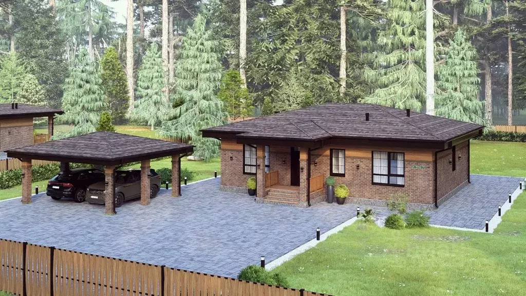 Коттедж в Татарстан, Зеленодольский район, Айшинское с/пос, с. Айша  ... - Фото 1