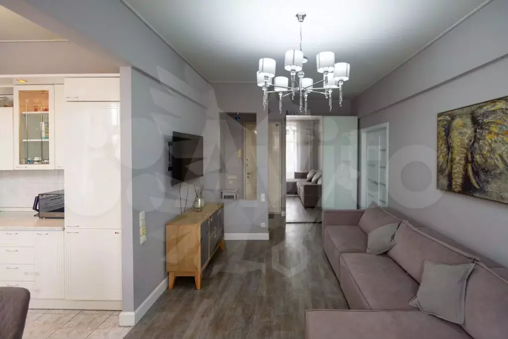 2-к. квартира, 55 м, 6/7 эт. - Фото 1