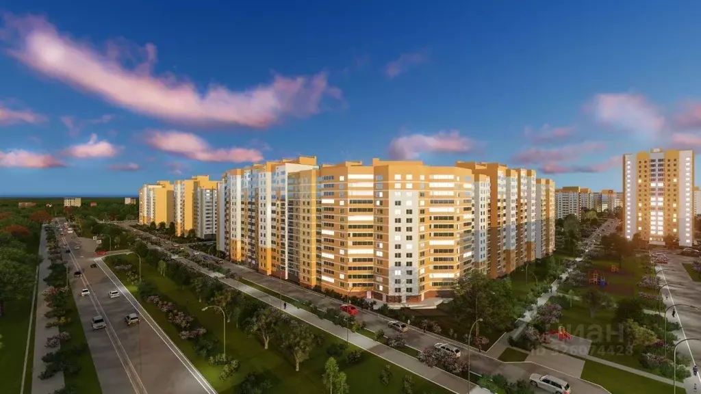 1-к кв. Владимирская область, Владимир ул. Родионовка, 6А (36.11 м) - Фото 2