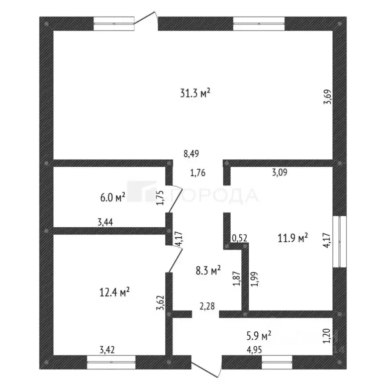 Дом в Алтайский край, Барнаул городской округ, пос. Центральный ул. ... - Фото 2