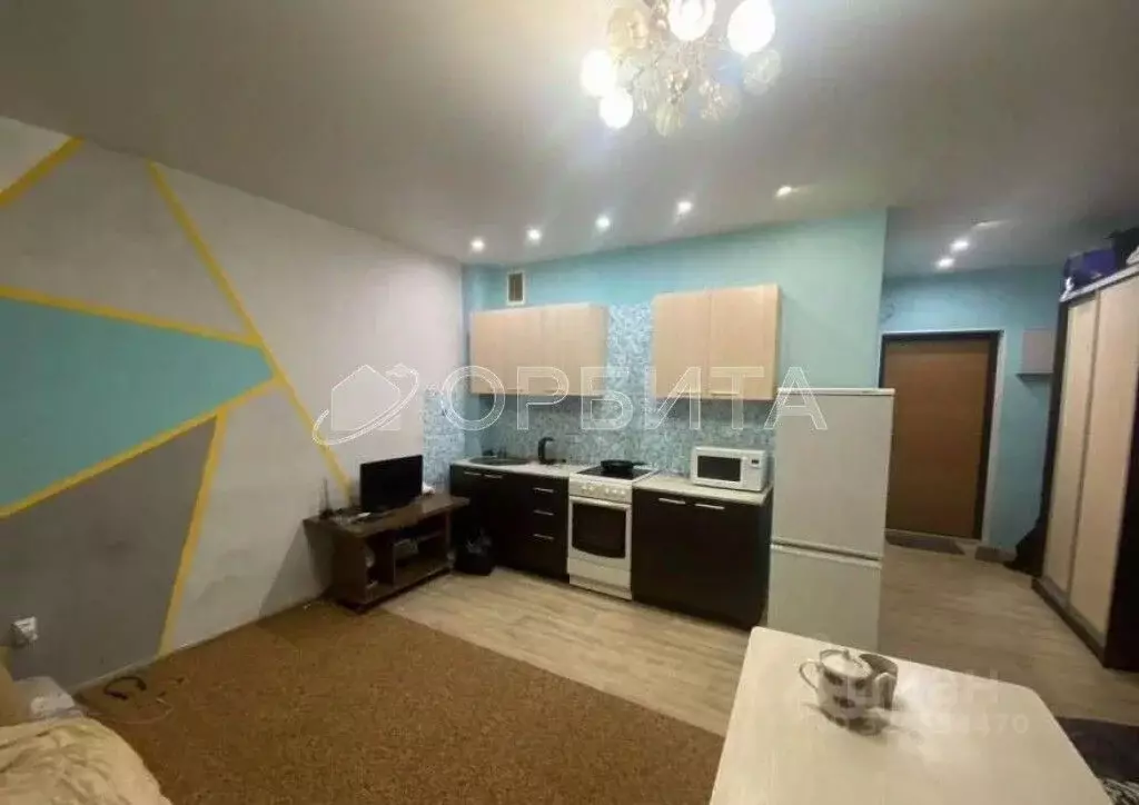 Студия Тюменская область, Тюмень Кремлевская ул., 112к1 (28.7 м) - Фото 1