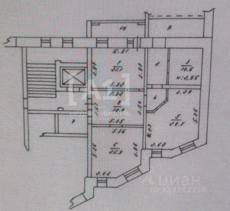2-к кв. Челябинская область, Челябинск ул. Елькина, 76а (129.8 м) - Фото 1