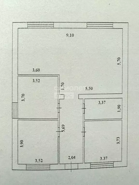 Дом в Пензенская область, Кузнецк Степная ул., 5 (127 м) - Фото 2