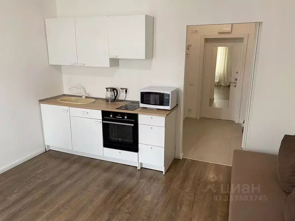Студия Москва Сельскохозяйственная ул., 35А (26.0 м) - Фото 2